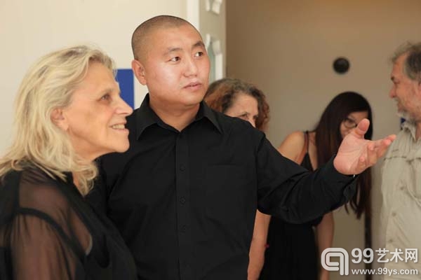 李继飞雕塑、绘画展在意大利佛罗伦萨开幕
