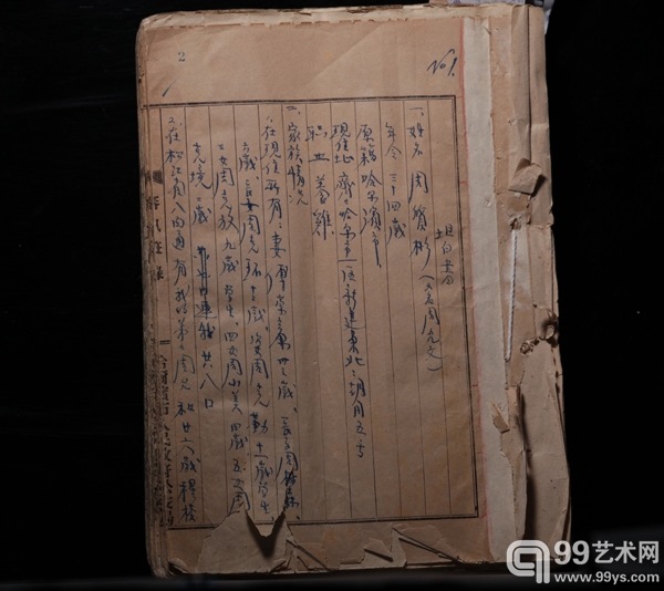 日伪警佐周质彬交待材料