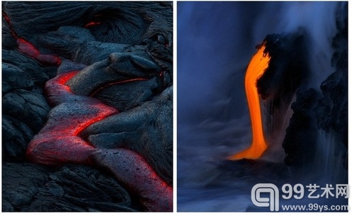 摄影师距离火山口1米 拍摄最完美火山喷发照