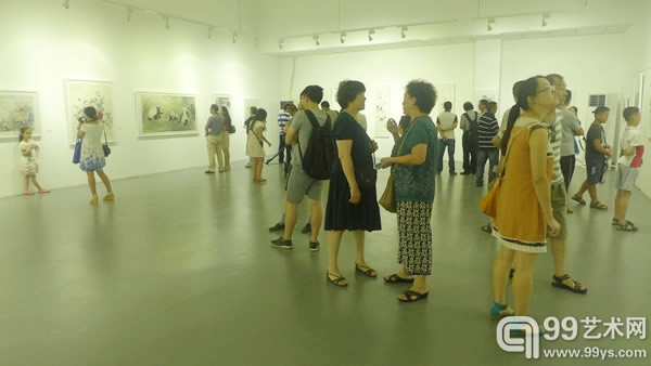 “锦城墨韵”名家汇名城  展览现场