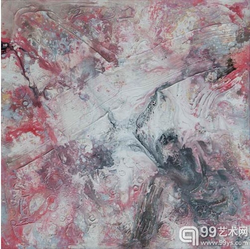 于振立作品，2013年《绽放》之一-综合材料