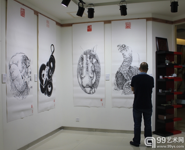 2013年手绘志插画成都邀请展开幕