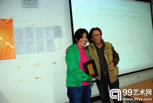 马一平和学生俸正杰