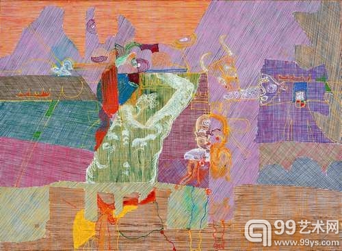 石虎的绘画作品