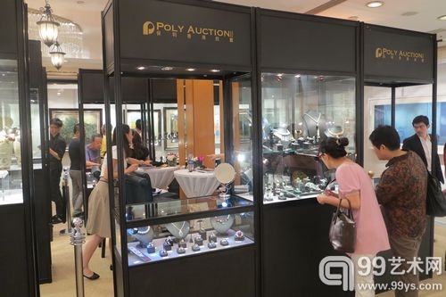 保利香港上海预展现场