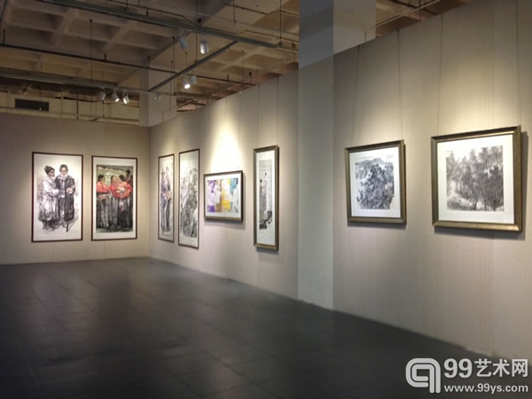 “气韵生动”博宝艺术网第二届国画家联展现场