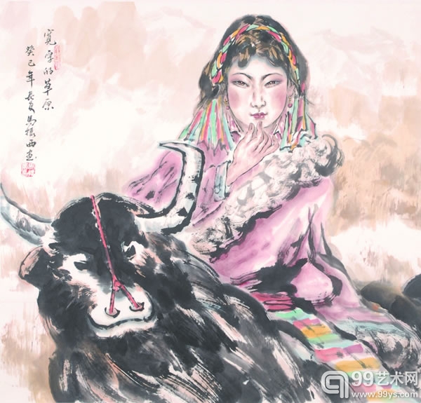 马振西《人物》