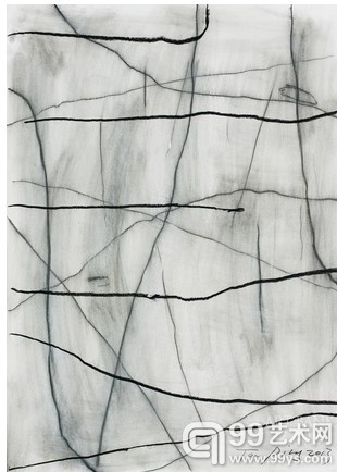 《无题》 素描 109×79cm 2013年
