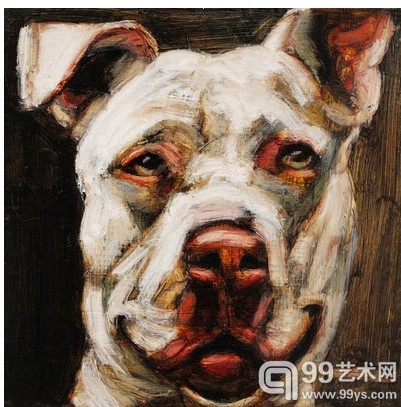 美画家为5500只被害狗作画