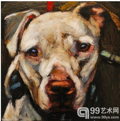 美画家为5500只被害狗作画