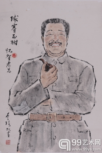 李琦——为中华民族的脊梁写真！