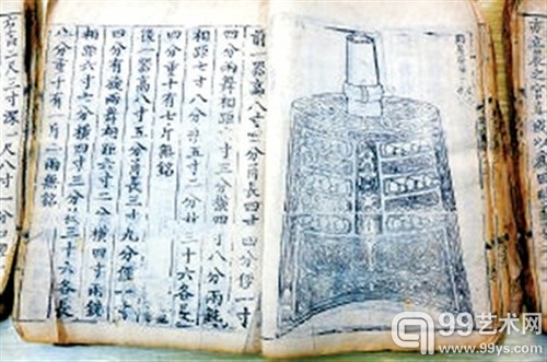 图为《宣和博古图录》残本书页。