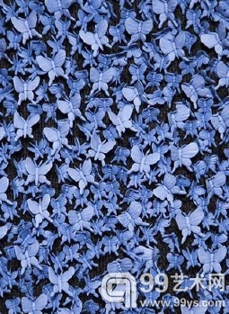 郑祎《福II》（局部），2012年作，
