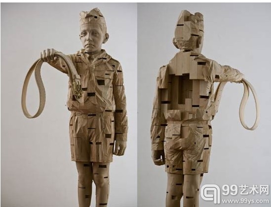 与心灵对话 耐人寻味的雕塑作品