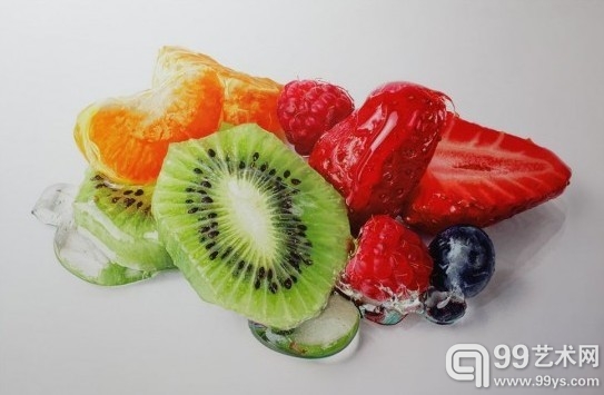超现实主义画家汤姆•马丁：美食画作让人垂涎欲滴