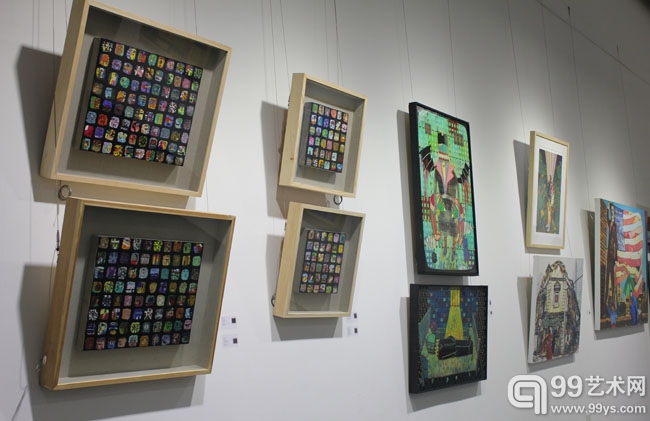 “SURGE Art 艺起”成都艺术节现场展出作品