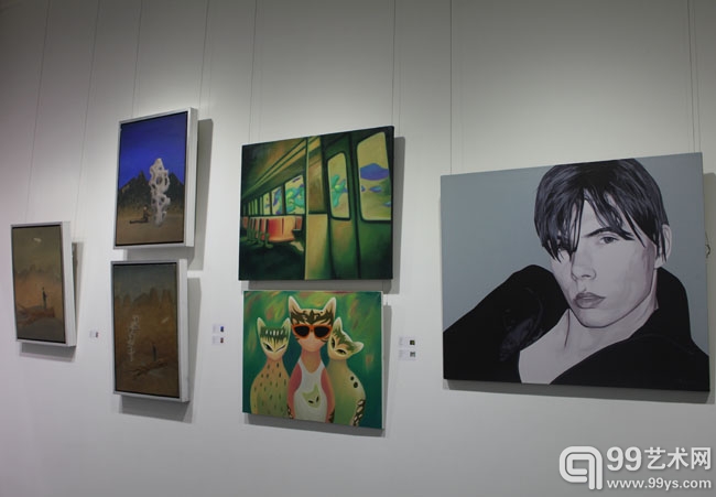 “SURGE Art 艺起”成都艺术节现场展出作品