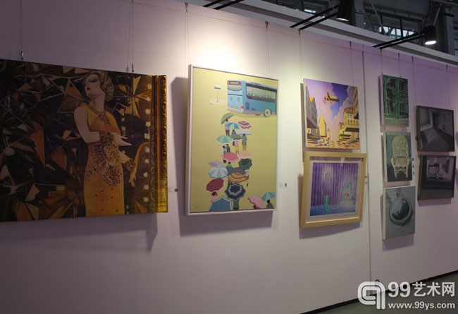 “SURGE Art 艺起”成都艺术节现场展出作品