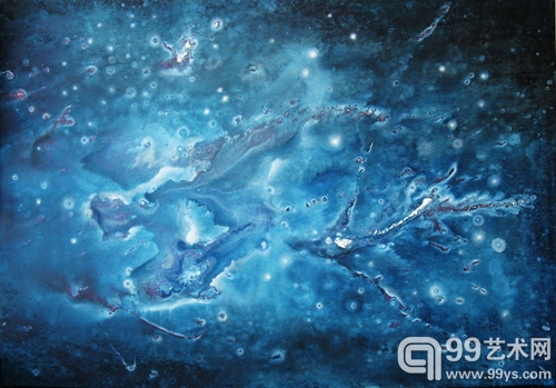 郑钰《宇宙之光系列之艺海》