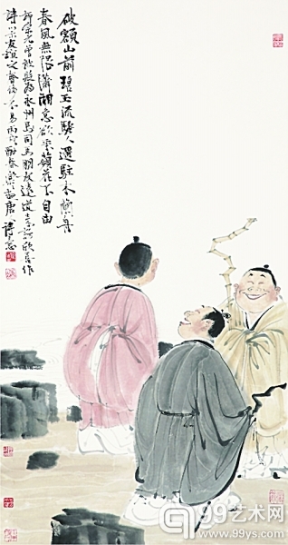 徐乐乐《唐人诗意图》