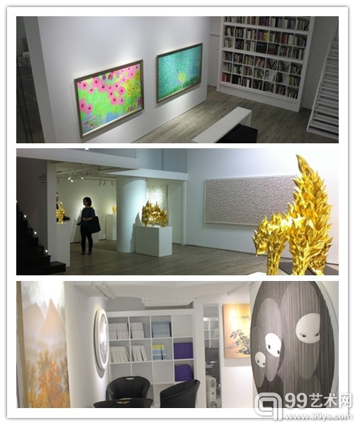 “上海龙门雅集建成三周年画廊乔迁与开幕特展”现场