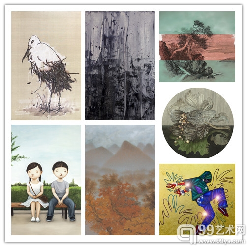 “不尽当代”展览作品