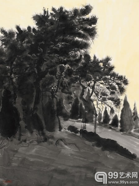 徐加存 树系列之八 130x98cm  2012