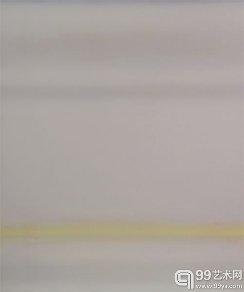 林寿宇《Painting 5-January-1959》．油彩、画布．152.4×127 cm．1959。