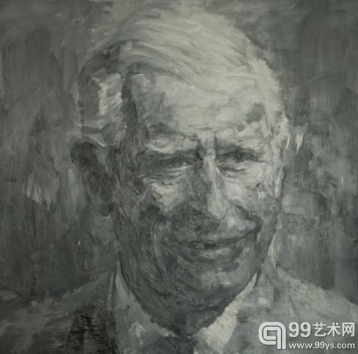 严培明《威尔斯亲王肖像》，2013，摄影：Paul Burns，