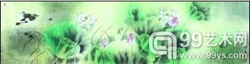 荷塘溢清