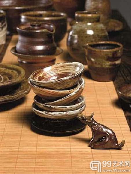 《茶具I》（局部）