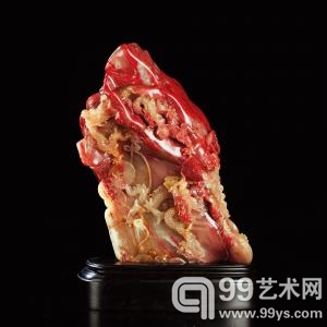 姚仲炬作巴林石古兽钮章 福建东南2013秋拍