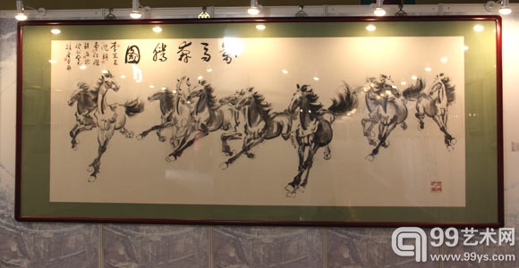 《万马奔腾图》