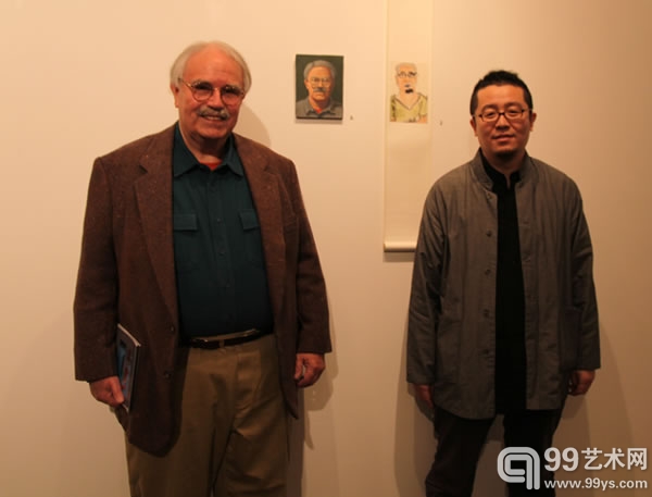 “时代的肖像——托尼·菲利普、徐航双人展”现场