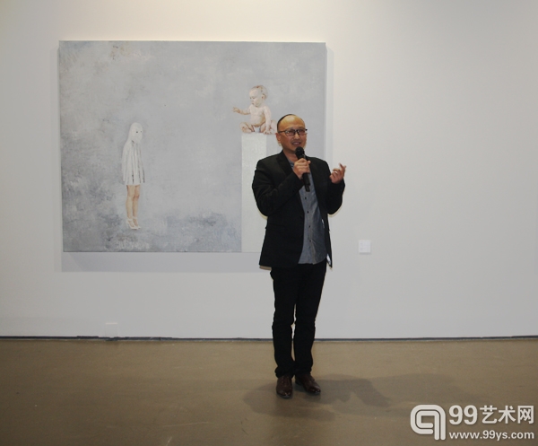 李超个展策展人冯博一开幕致辞