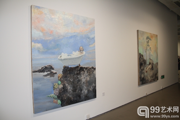 李超个展展出作品