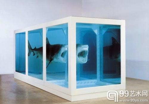 　赫斯特作品《生者对死者无动于衷》