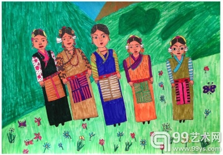 平姆画展现场作品