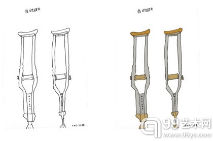 平姆画展现场作品