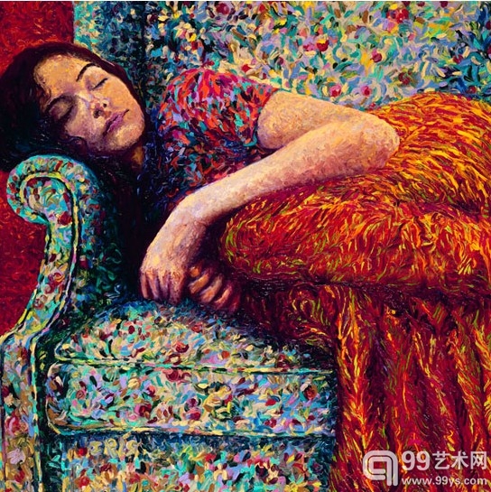 Iris Scott手指绘画