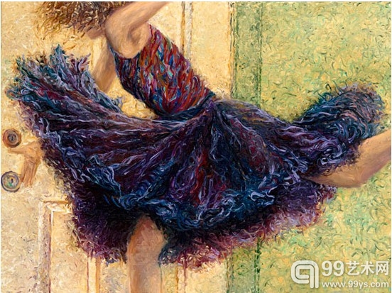 Iris Scott手指绘画