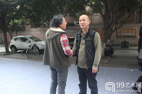 浮世·游观——庞茂琨艺术展现场