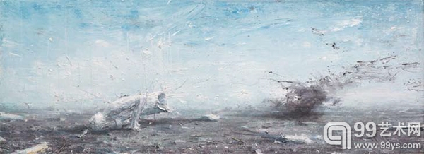 贾蔼力《疯景》2013年嘉德香港秋拍拍品 成交价：483万港元