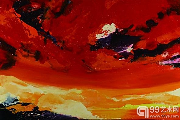 大气山河·自在泼彩：谢义锠油画近作展
