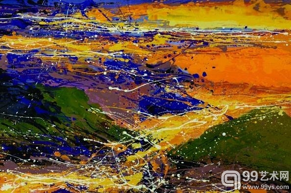 大气山河·自在泼彩：谢义锠油画近作展