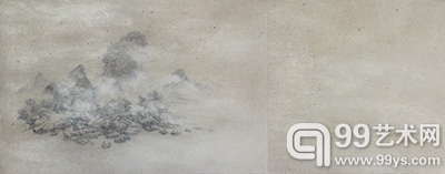 仿烟江叠嶂图
