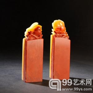 芙蓉石玉兰花套章 第18届海峡艺术品交流会