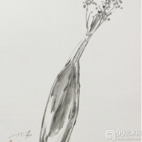 李宏威的水墨画