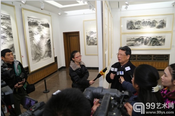 许钦松山水作品展11月9日在荣宝斋举办