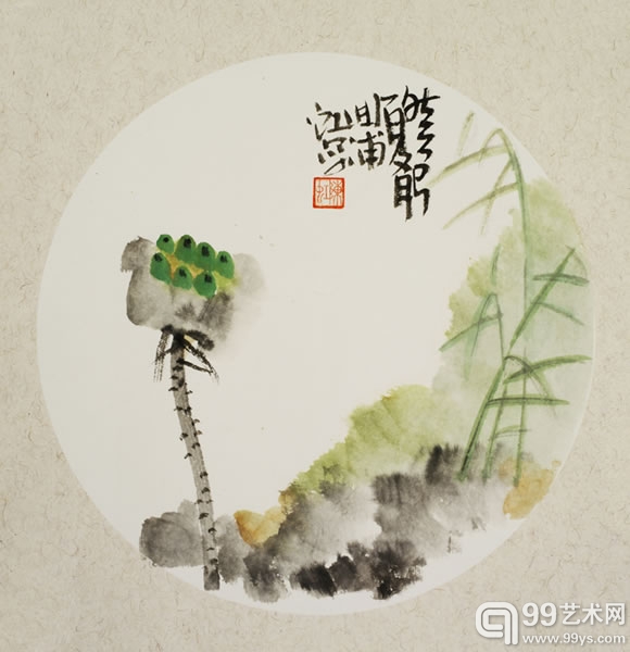 陈  虹 《青莲》
